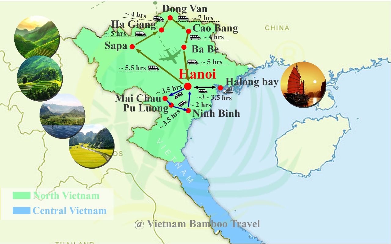Northern Vietnam Adventure 18 days 17 nights